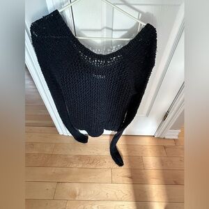 Navy blue long sleeve top from Abercrombie and Fitch, size small.